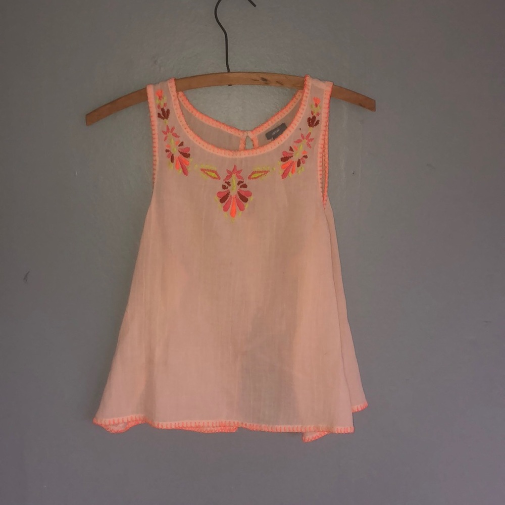 Aerie by American Eagle embroidered tank top small